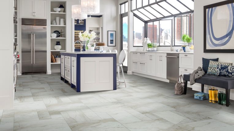 tile flooring in a kitchen Lahaina, Hawaii
